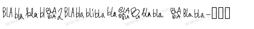 SweiB2SugarCKsc Bla字体转换